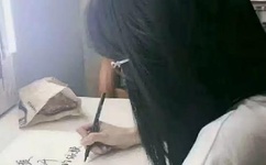 学渣坐在学霸巨龙上写作业